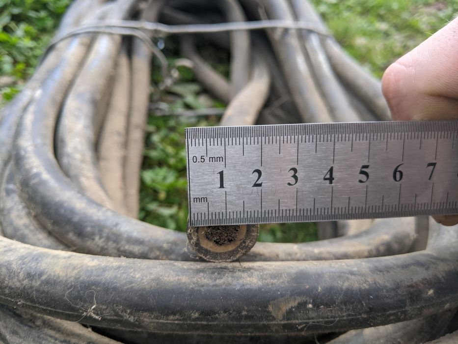 КГ 1х80 Мідний зварювальний силовий кабель гнучкий,