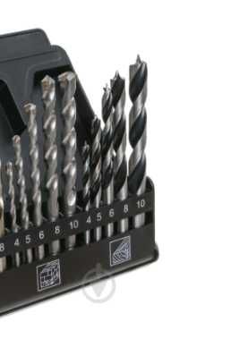 Набор сверл по дереву и металлу