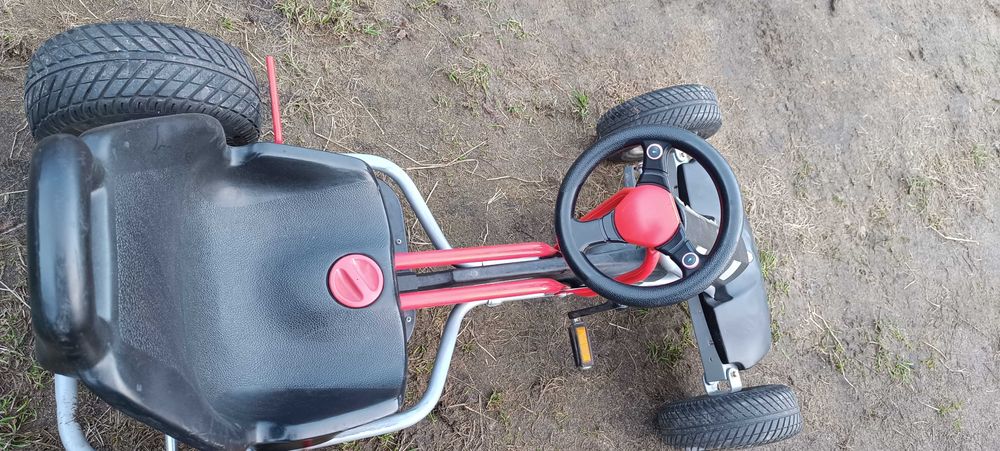 Gokart Puky Go-Cart 3-gang F 1 LS z 3 bigi elektryczne w kierownicy