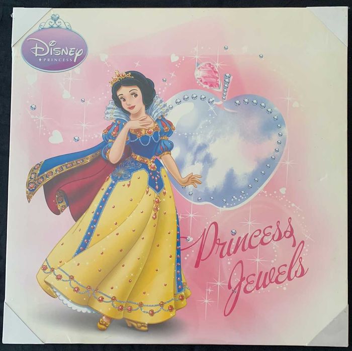 4 Telas Disney Princesas (50cm * 50cm)