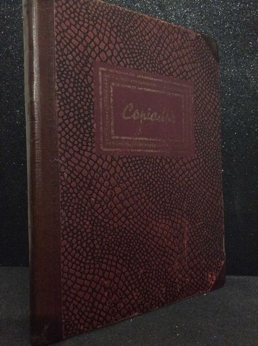 Copiador original manuscrito,  1950. Empresas de Portugal Continental.