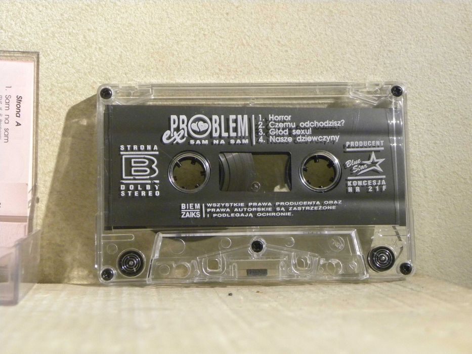 kaseta magnetofonowa EX problem Sam na sam disco polo
