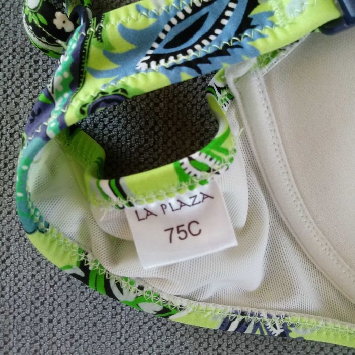 Góra od stroju bikini, kolor zielony, 75C