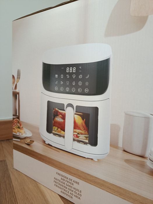 Airfryer branca nova e selada 5.5L