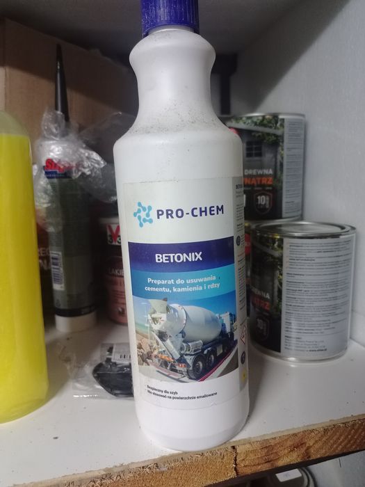 Betonix płyn do mycia betonu preparat