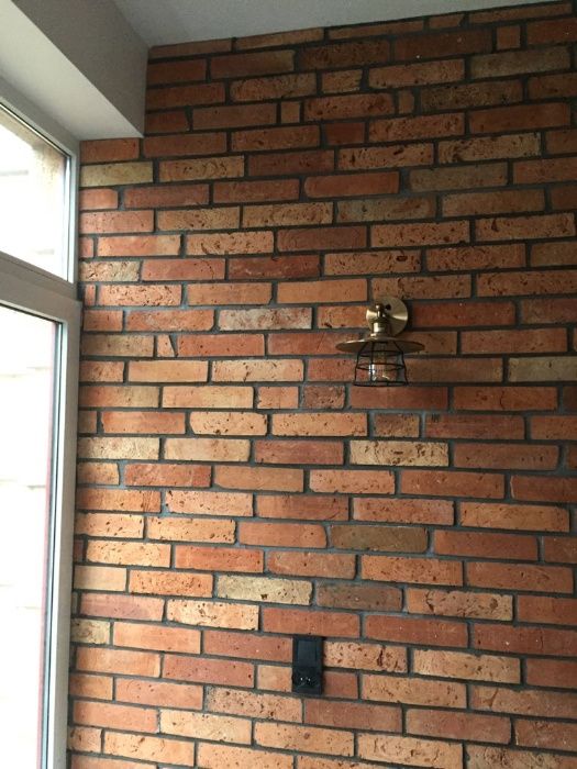 Płytki z cegły środek klasyczny 34 pół metra  stara cegla retro Poznan