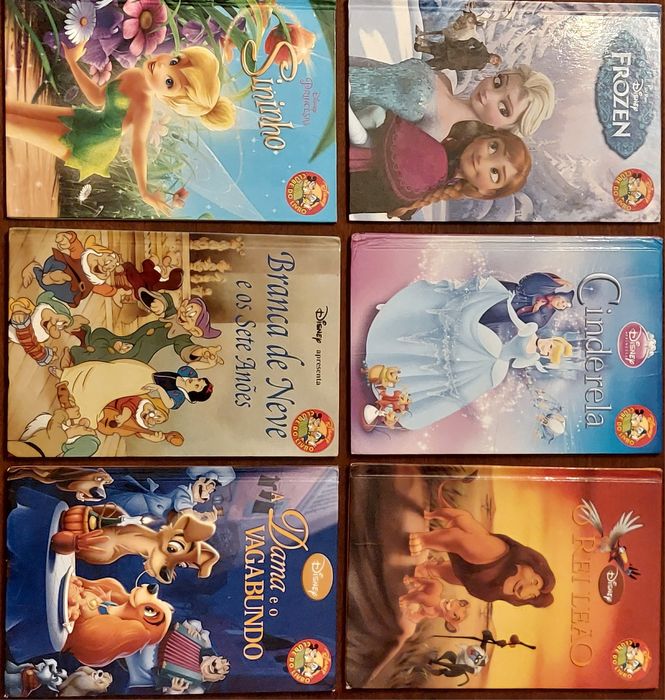 6 Livros Infantis (1 euro cada livro)