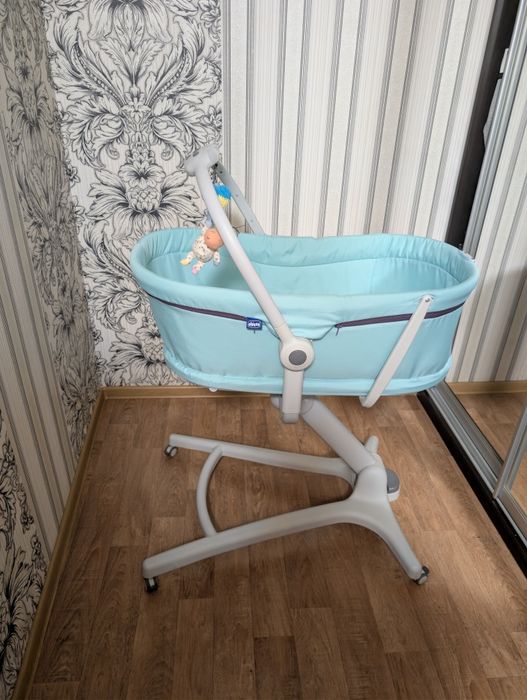 Крісло-качалка Chicco Baby Hug 4in1 Aquarelle