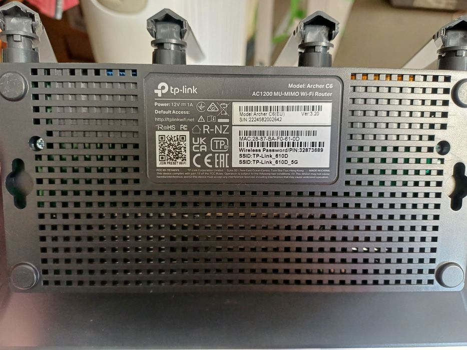 Wi-Fi роутер Archer C6