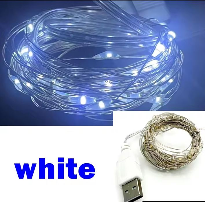 USB Led стрічка / гірлянда 10 метрів.