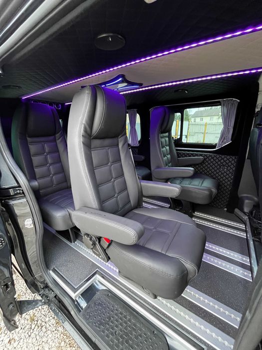 zabudowa busa  - siedzenia,, montaż, homologacja