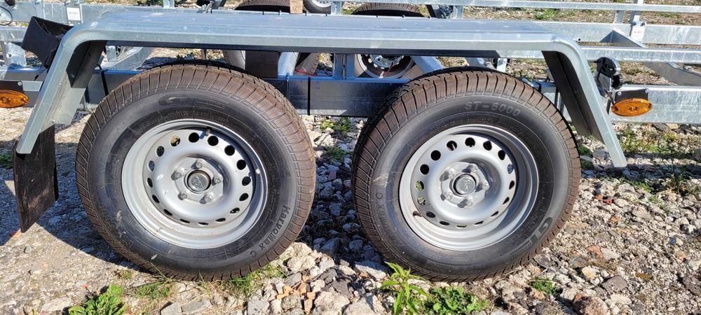 Przyczepa podłodziowa do 8.1m 3000DMC TEMA raty dostawa cała Polska