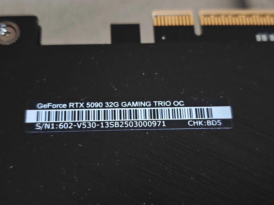 MSI RTX 5090 Gaming Trio OC 32GB