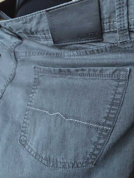 Джинсы (chino лето Pioneer Rando Germany w36 stretch grey.