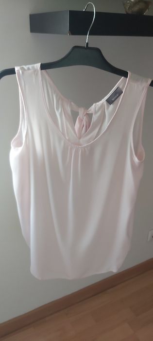 Tops preto e rosa novos e branco