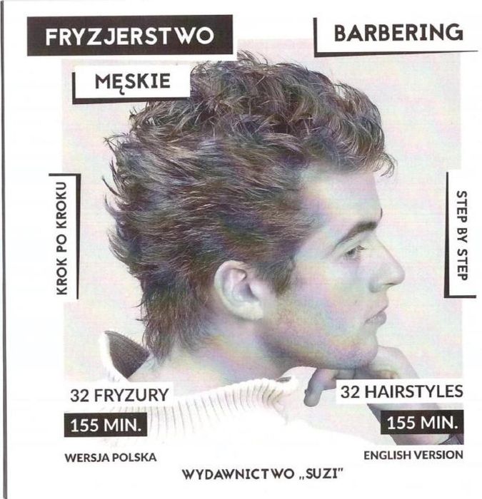Fryzjerstwo męskie DVD w.3 SUZI Suzi praca zbiorowa Rok wydania: 2019