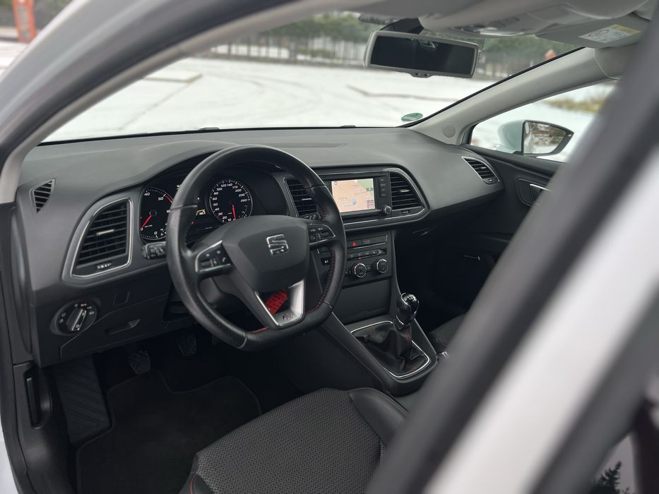 Seat Leon FR 184KM#Biala perła#Niski przebieg#Full Led#Nowy rozrzad#