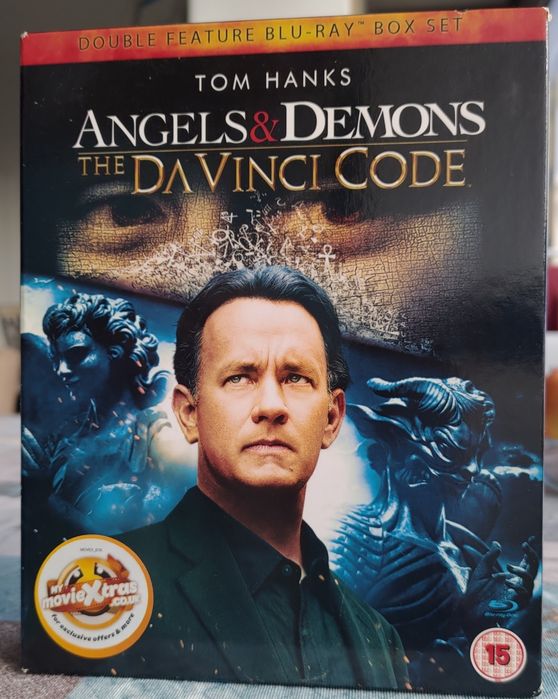 Blu-Ray Anjos e Demônios + Os Códigos da Vinci