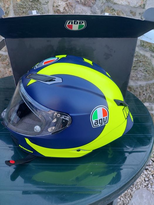 Agv Pista Gp Casco Agv Tiburon Y Pez Capacetes Agv Valentino Rossi
