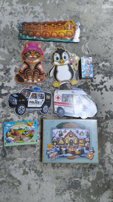 Пінгвін, Український котик, Зимова казка, Поліція,Швидка допомога Ubee