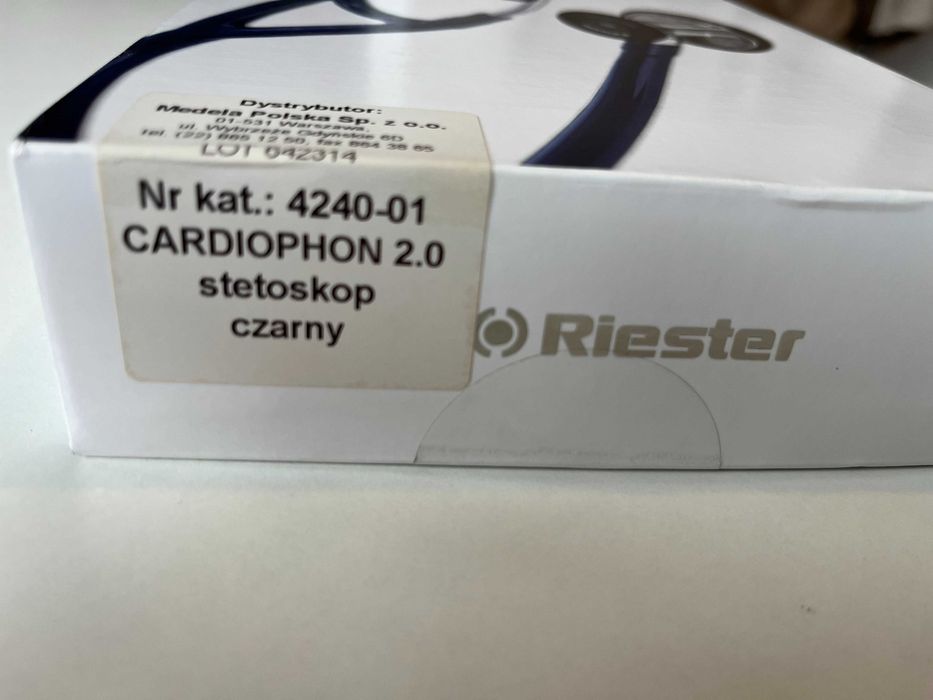 Stetoskop Riester cardiophon 2.0 ref.4240-01 czarny