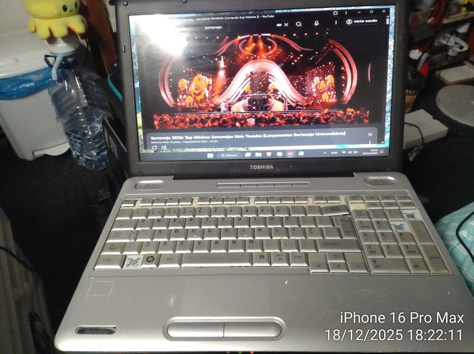 Toshiba L500 Windows 11 e Office 2019.  (Ler o texto )