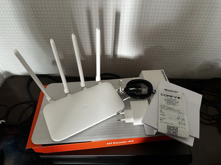 Маршрутизатор інтернет WiFi5 Xiaomi Роутер новий на гарантії