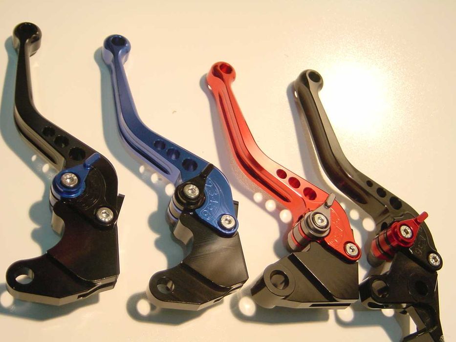 Manetes Curtas CNC Suzuki Honda Yamaha Kawasaki