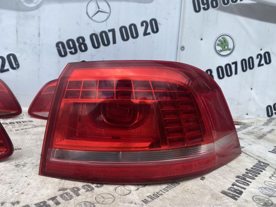 Фонарі стопи лед фара Volkswagen Passat b7 Пасат б7