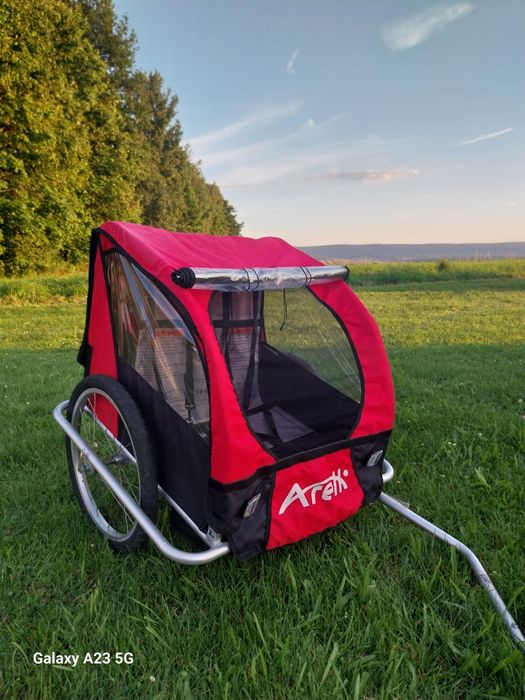 Przyczepka rowerowa 2 osobowa Areth