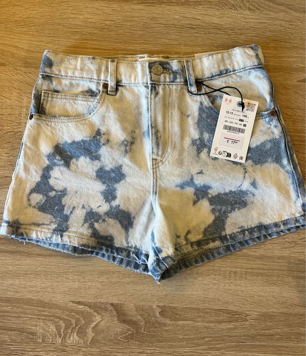 Джинсові шорти зара zara, 148, 156, 164 см