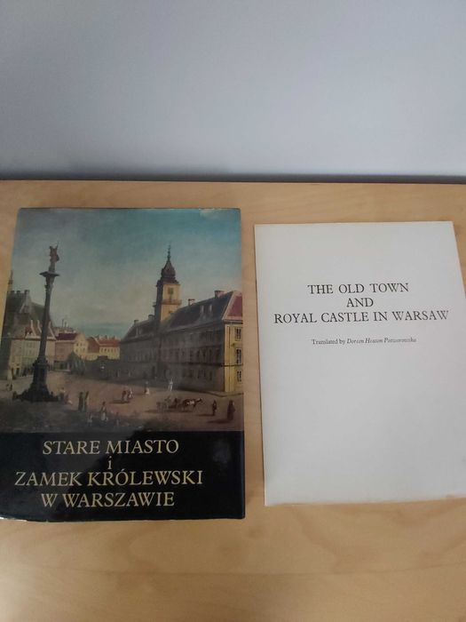 Książka  UNIKAT - Stare Miasto i Zamek Królewski w Warszawie