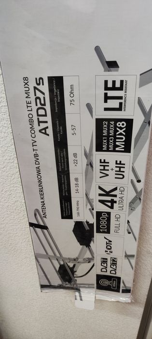 Antena kierunkowa TV  COMBO DVB-T2 LTE  MUX8
