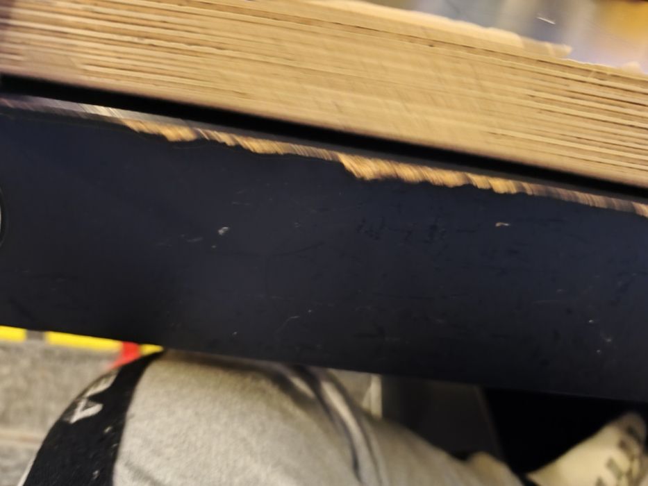 Biurko czarne  uzywane