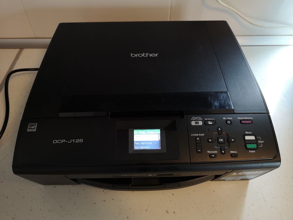 Drukarka Brother DCP-J125 nowa głowica