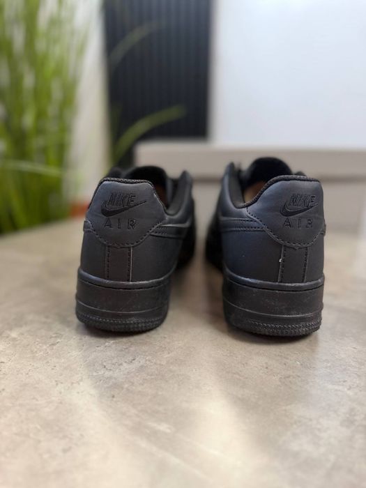 Nike Air Force 1 Black / Чорні найк форс