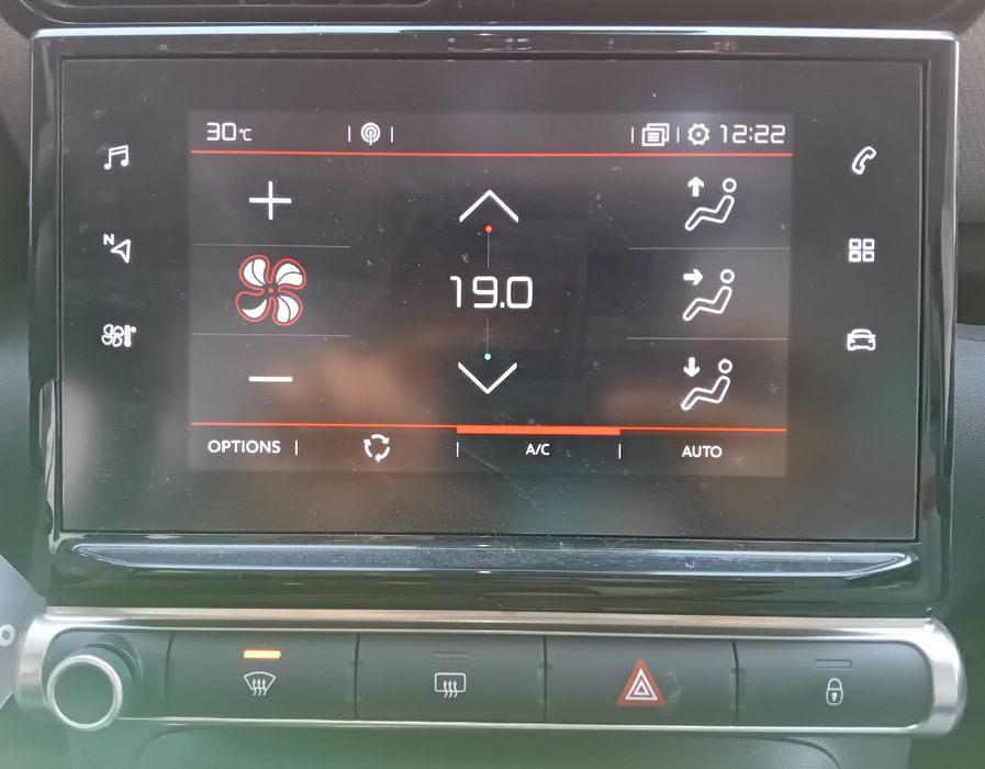 Display / ecrã de informações CITROËN C3 Aircross II (2R_, 2C_)