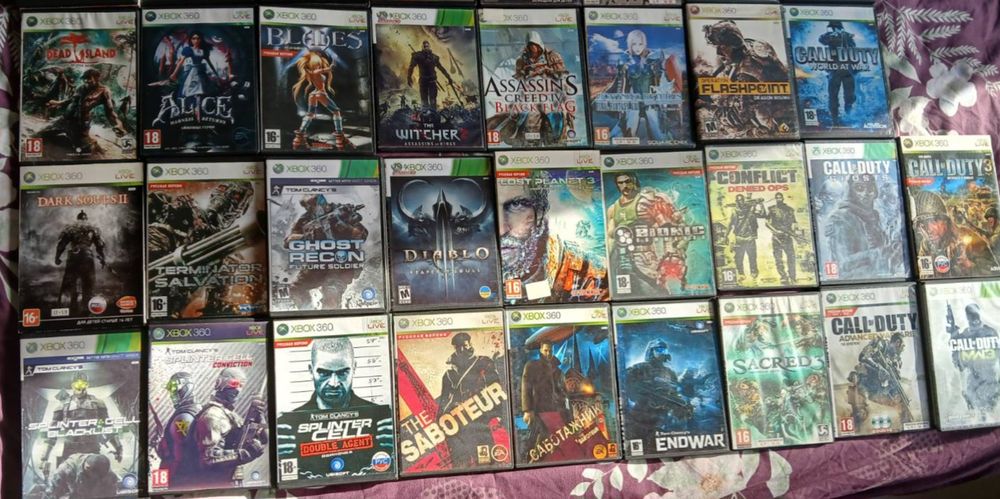 Гра  call of duty на  Xbox 360