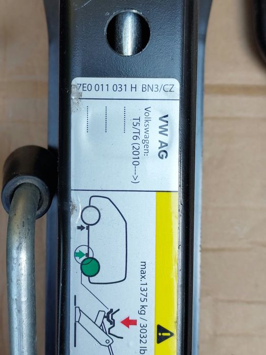 Домкрат Ключі Volkswagen T5 T6