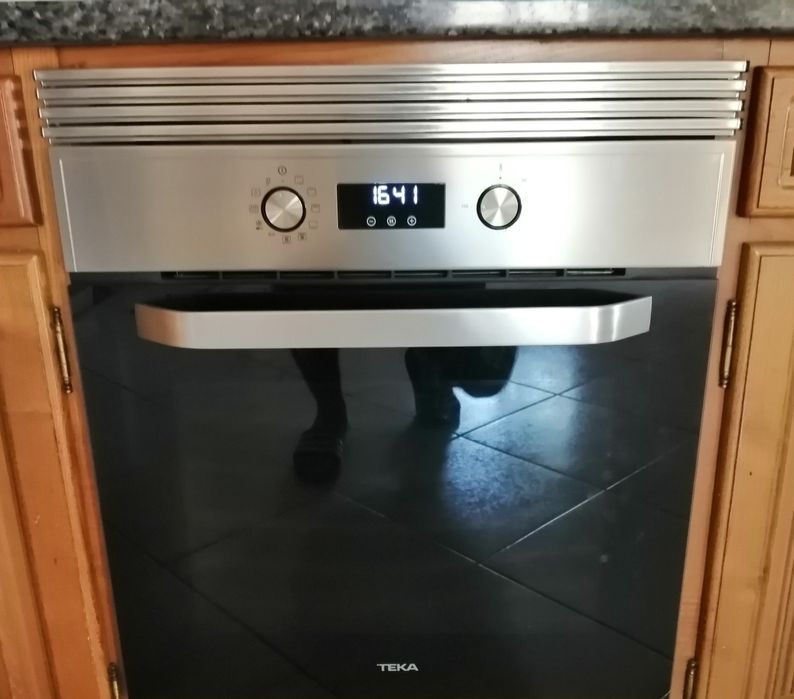 Sistema ventilação inox Forno