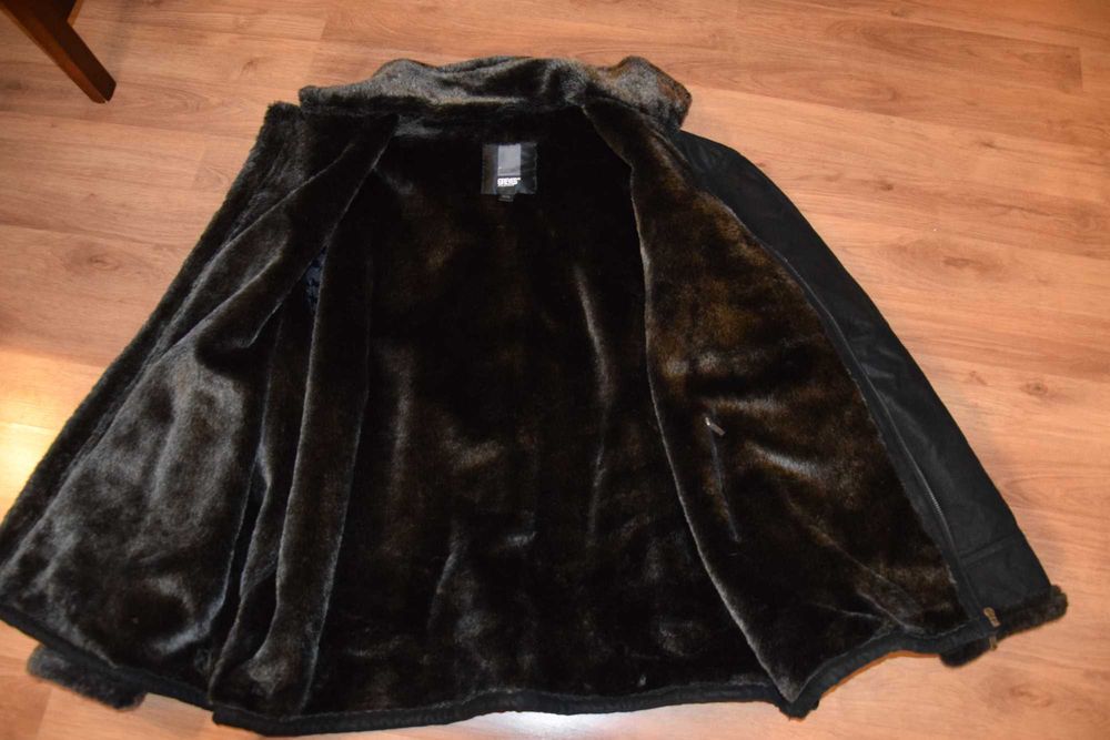 Greyes By All Size Company-ocieplona pilotka ze skóry r.6XL