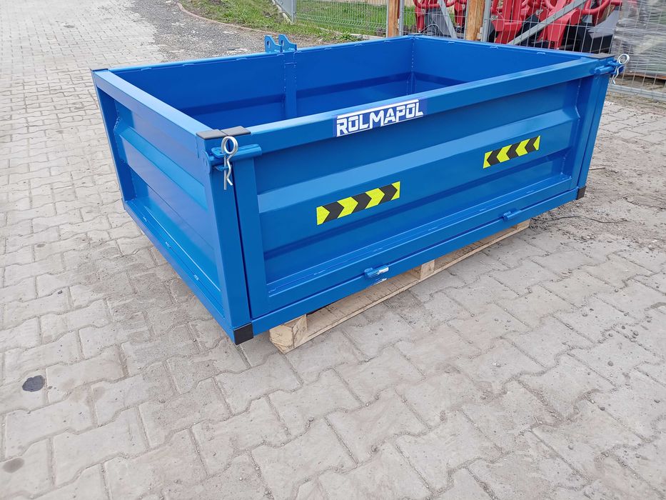 Skrzynia Transportowa 1,5m na tył traktora i przedni TUZ
