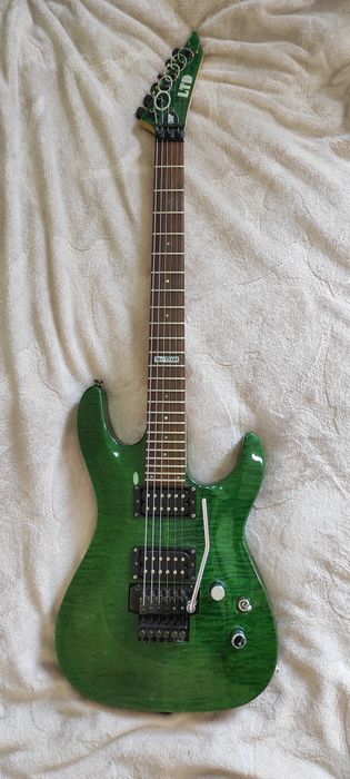 ESP LTD mh100qm Floyd Rose + чохол