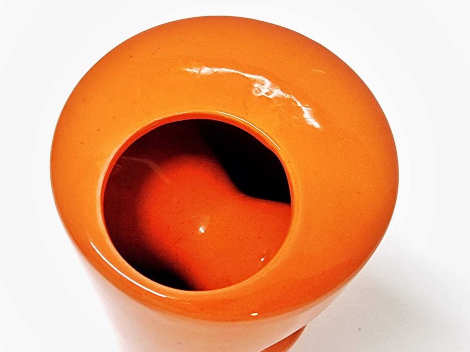 Vaso de cerâmica Sicart Pino Spagnolo Space Age Italia anos 70