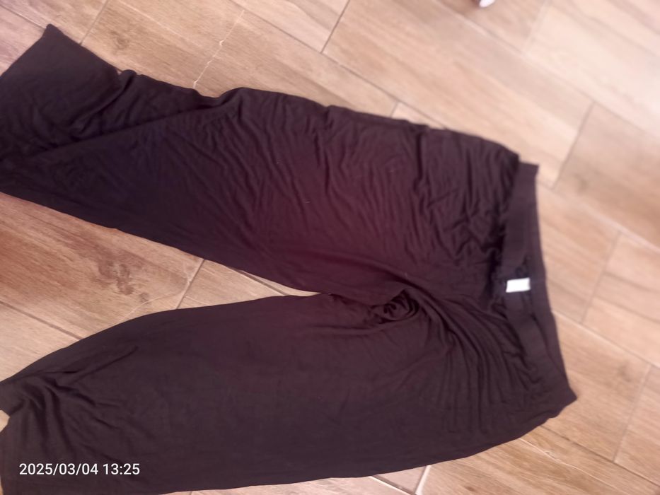 Spodnie czarne od piżamy George 16/18 46/48