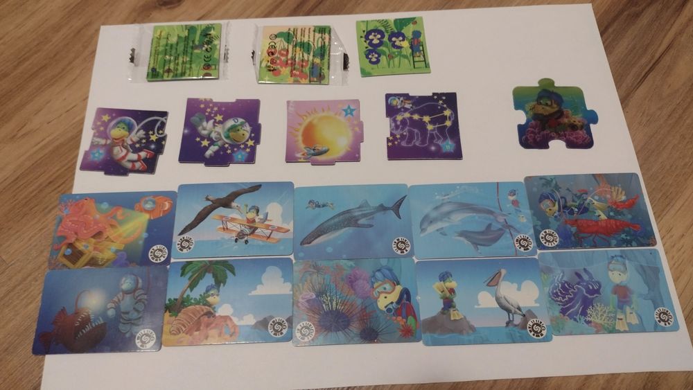 Magnesy na lodówkę Danonki / Danone różne serie