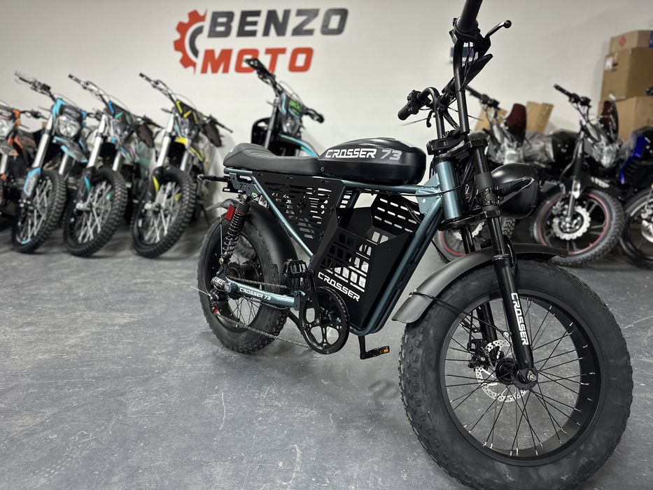 Електрофетбайк електровелосипед Crosser 73