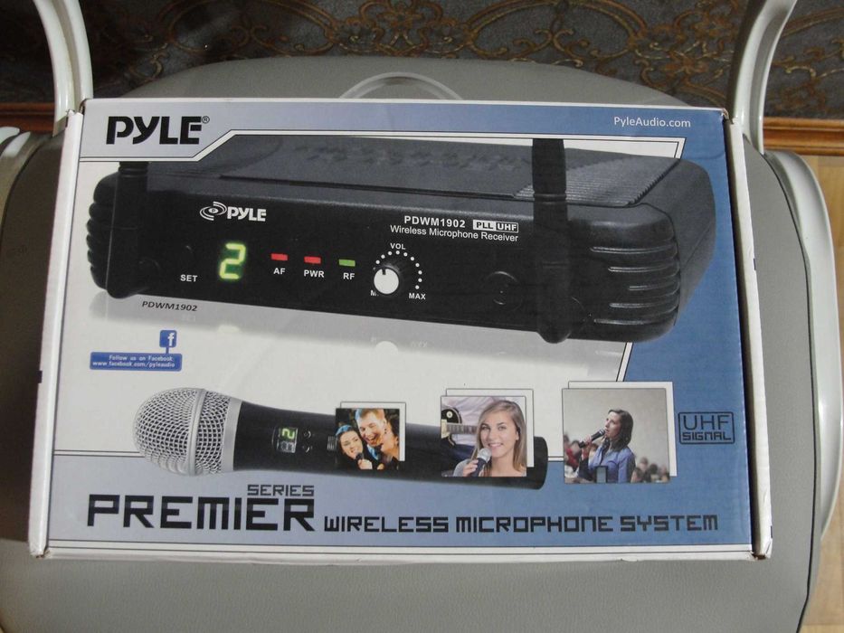 Радіо мікрофон Pyle PDWM 2135 і PDWM1902