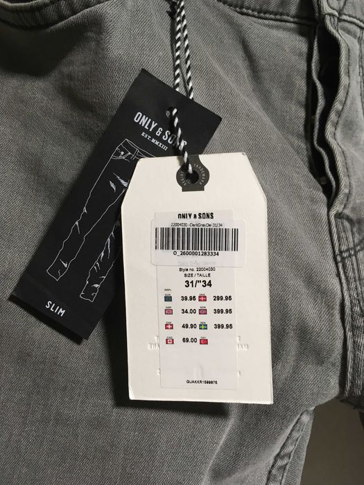 Джинси чоловічі чорні білі сірі