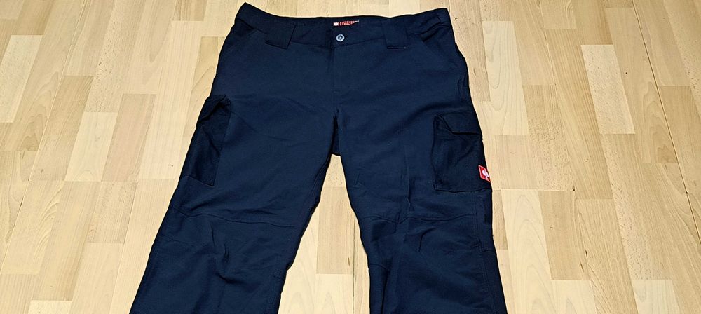 Męskie elastyczne spodnie ENGELBERT STRAUSS DYNASHIELD SOLID r.XL(110) stan idealny